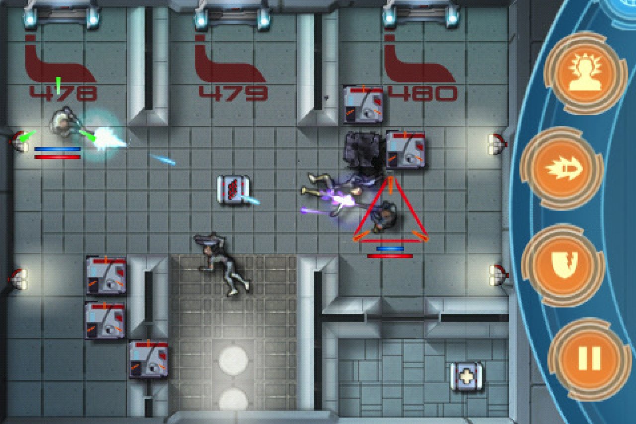 [08/10/2010] Die Mass Effect-Reihe kann nicht detailliert auf Apples Kleinen übertragen werden, macht aber trotzdem viel Spaß. Mit Mass Effect Galaxy werden Fans der Reihe dennoch glücklich.
