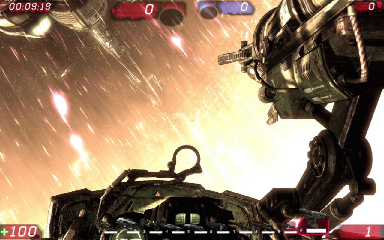 [19/10/2010] Reedemer, Unreal Tournament 3[br]Profis schäumen vor Wut, Gelegenheitsspielern zaubert der Reedemer jedoch ein diabolisches Lächeln ins Gesicht. Der Explosionsradius der abgefeuerten Rakete ist enorm, der Schaden beträchtlich. Beliebt ist die Wumme allerdings aus einem ganz anderen Grund. Der Flugkörper lässt sich nämlich selbst lenken. Derweil ist der Spieler allerdings völlig schutzlos. 