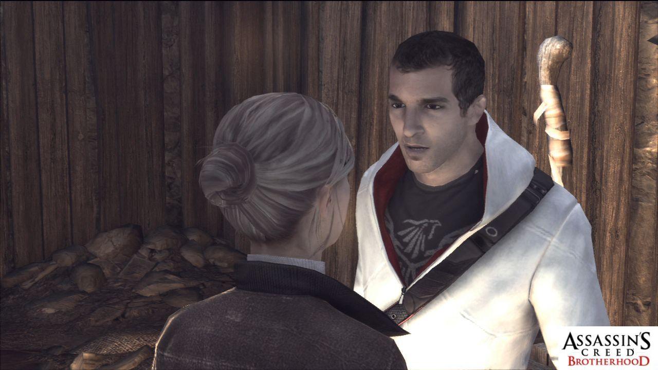 [16/11/2010] Desmond Miles aus Assassin's Creed ist, im Gegensatz zu seinen Vorfahren Altair und Ezio, alles andere als ein Draufgänger. Außerhalb des Animus wirkt Desmond eher geknickt und stellenweise deprimiert.