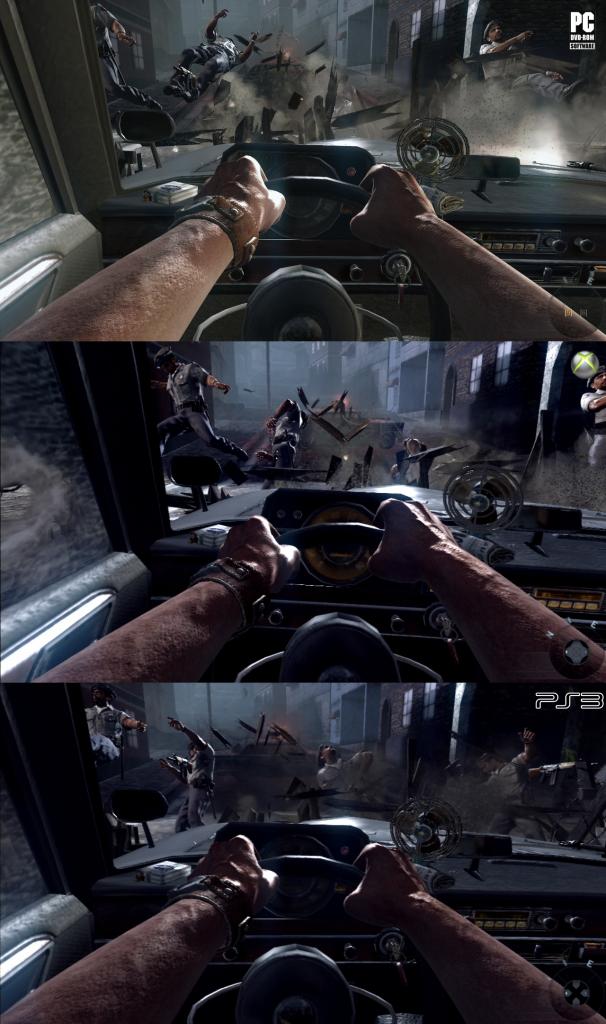 [09/11/2010] Call of Duty: Black Ops im Grafikvergleich zwischen PS3 (unten), Xbox 360 (Mitte) und PC (oben) (3)