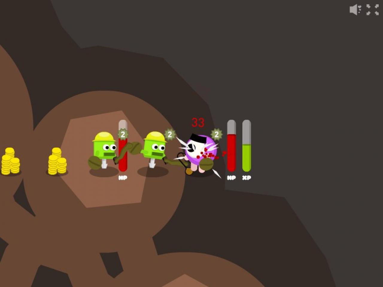 [19/11/2010] Glorg ist eine etwas andere Variante eines One Button Games: Hier steuert ihr einen Dungeon Crawler, je nach Kontext ändert sich die Funktion der Taste. Auch wenn die ersten Levels recht leicht sind: Die Kämpfe machen Spaß und das Item-Game süchtig.