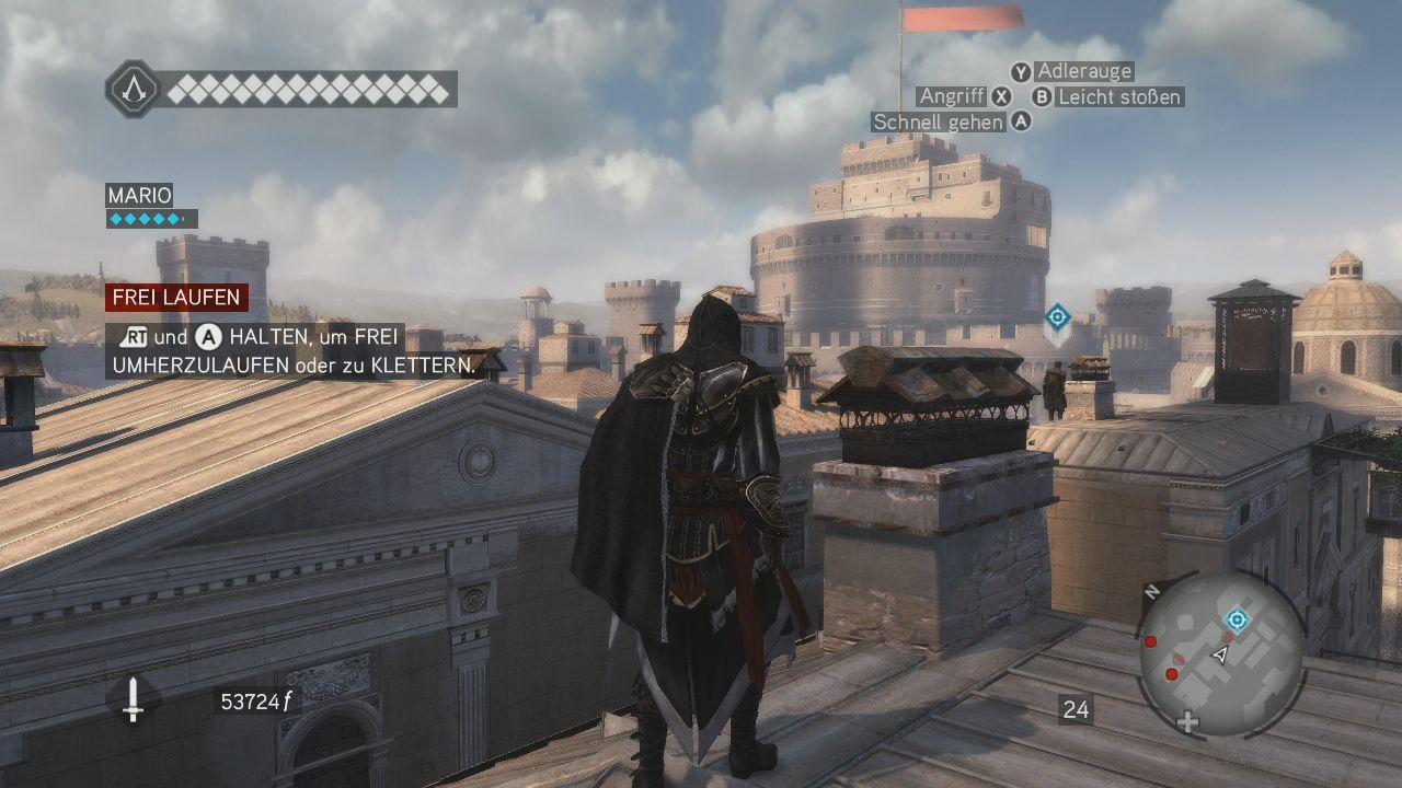 [16/11/2010] Platz 9: Trotz der schon etwas betagten Engine, begeistert die Grafik von Assassin's Creed: Brotherhood dank weiterer Verbesserungen. Dennoch kommt es hin und wieder zu Popups und Tearing-Fehlern, was aber 34 User (3,2%) nicht stört.