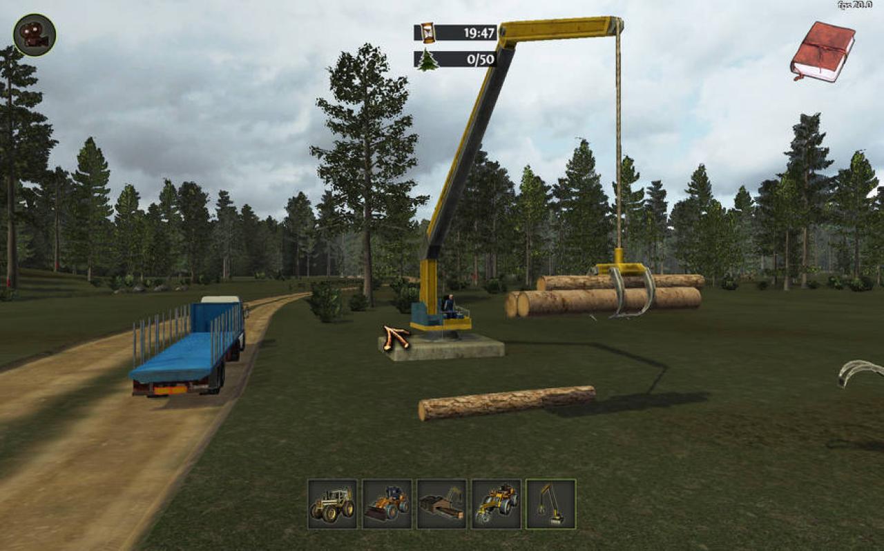 [04/11/2010] Eine Axt nehmen und selber raus in den Wald gehen? Ach komm, da werfen wir lieber den Holzfäller-Simulator an und fahren in grandioser Optik (Ironie) mit unserem physikalisch korrekten Bagger (Ironie) auf eine spaßige Waldfahrt (Jep, Ironie).