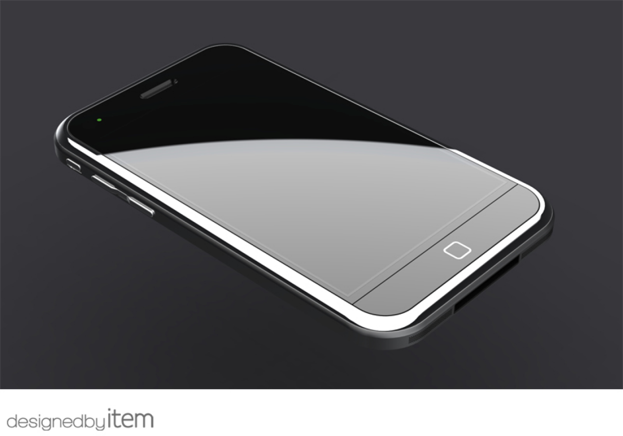 [15/11/2010] Auch dieses Concept Design, das von DesignedByItem.com stammt, kursiert derzeit als mögliches Foto des iPhone 5 durchs Netz ...
