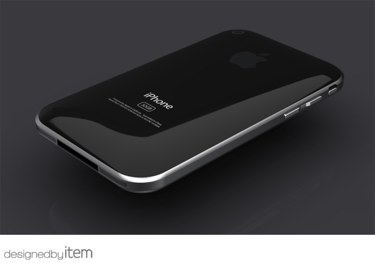[15/11/2010] ... aber auch hier gilt: Dies ist kein Foto des iPhone 5, sondern eine Konzeptstudie, die von der Design-Firma item-Studio erstellt wurde.