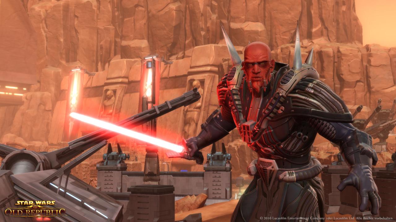 [28/11/2010] Die reinblütigen Sith lebten schon auf Korriban, bevor die ersten abtrünnigen Jedi dort auftauchten. 