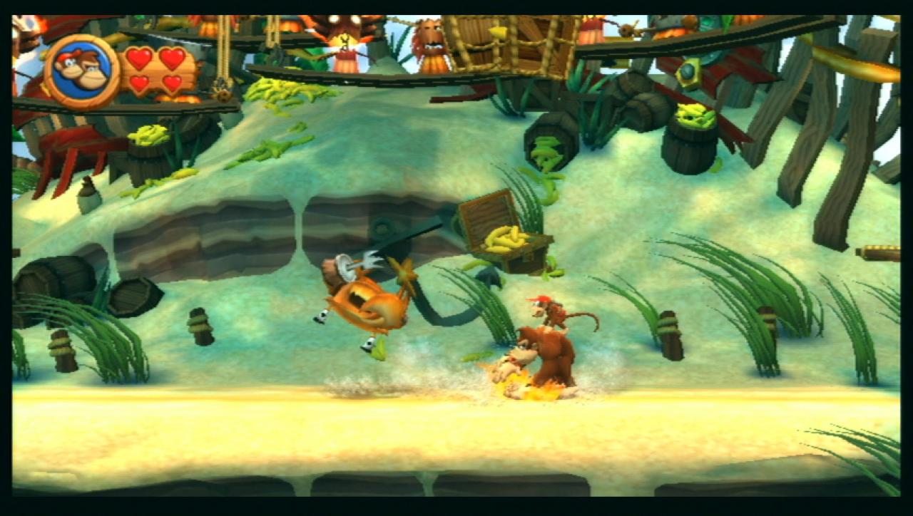 [02/12/2010] Donkey Kong Country Returns Lösung: Boss 2 Phase 1