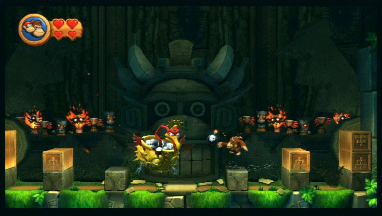 [02/12/2010] Donkey Kong Country Returns Lösung: Boss 3 Phase 1