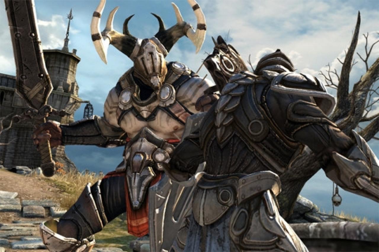 [23/12/2010] Wir zeigen euch für iPad und iPhone 5 Spiele, die den großen Gegenstücken in Nichts nachstehen. Hier im Bild: Infinity Blade für iPhone & iPad.