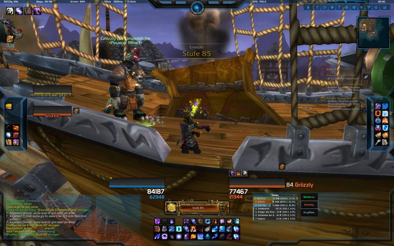 [16/12/2010] Platz 2: Ein Online-Rollenspiel mit dem Controller steuern? Das ist möglich. Mit ein wenig Anpassungsarbeit könnte Blizzard World of Warcraft für Konsolen umsetzen und die Zahl von 12 Mio. Spielern weiter steigern - wenigstens um 72 Spieler (14,6%).