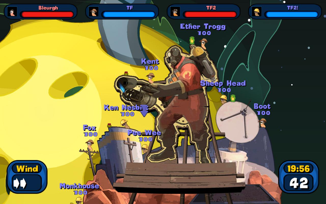 [17/12/2010] Worms bezeichnet nicht nur eine sehr erfolgreiche Spieleserie, sondern auch die Protagonisten der Games. Im Titel kontrolliert ihr eine Gruppe Würmer und setzt allerlei schwere Waffen ein, um eine andere Gruppe der wirbellosen Zeitgenossen zu besiegen.