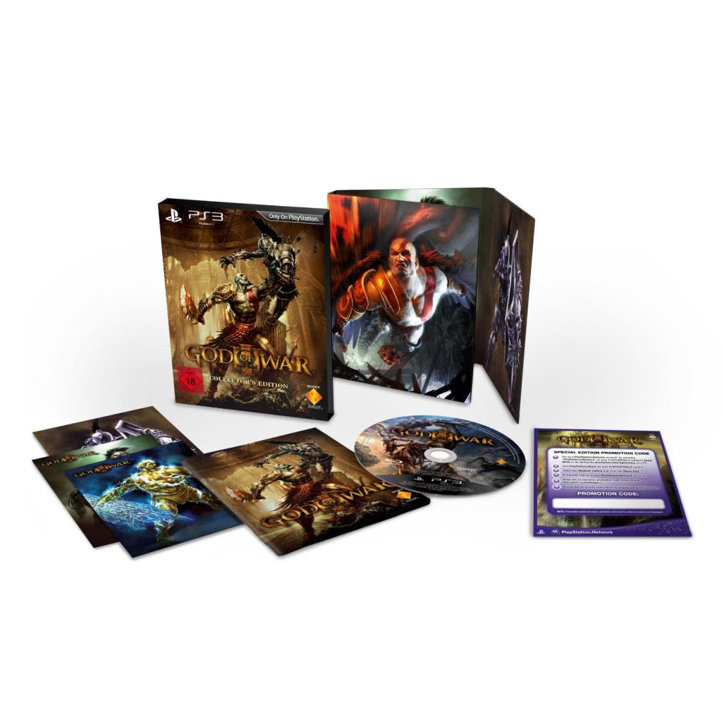 [17/12/2010] Platz 5: Die God of War 3 Collector's Edition enthält neben Postkarten so einiges an Ingame-Material, wie verschiedene Charakterdesigns und spezielle Arena-Herausforderungen. Für seine Sammlerausgabe gibt's 25 Stimmen (5,9%) für Kratos.