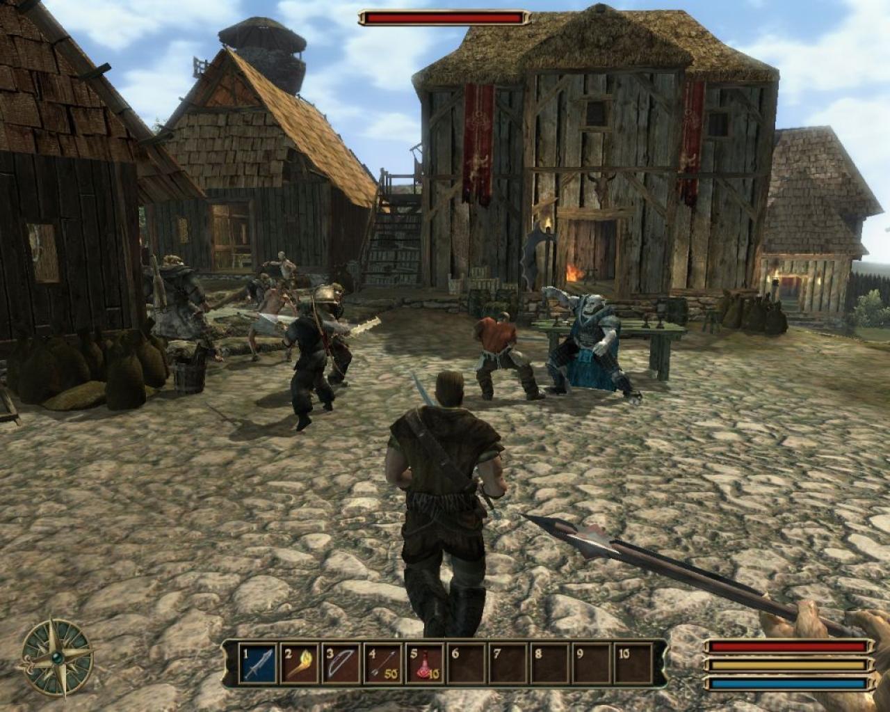 [15/12/2010] Orks gegen Menschen (etwa in Gothic 3) - Warum müssen in zahlreichen Rollen - und Strategiespielen Orks als Feindbild und Kriegstreiber herhalten? Können es zur Abwechslung nicht einmal andere Wesen sein? Das Fantasygenre gibt doch soviel mehr her.