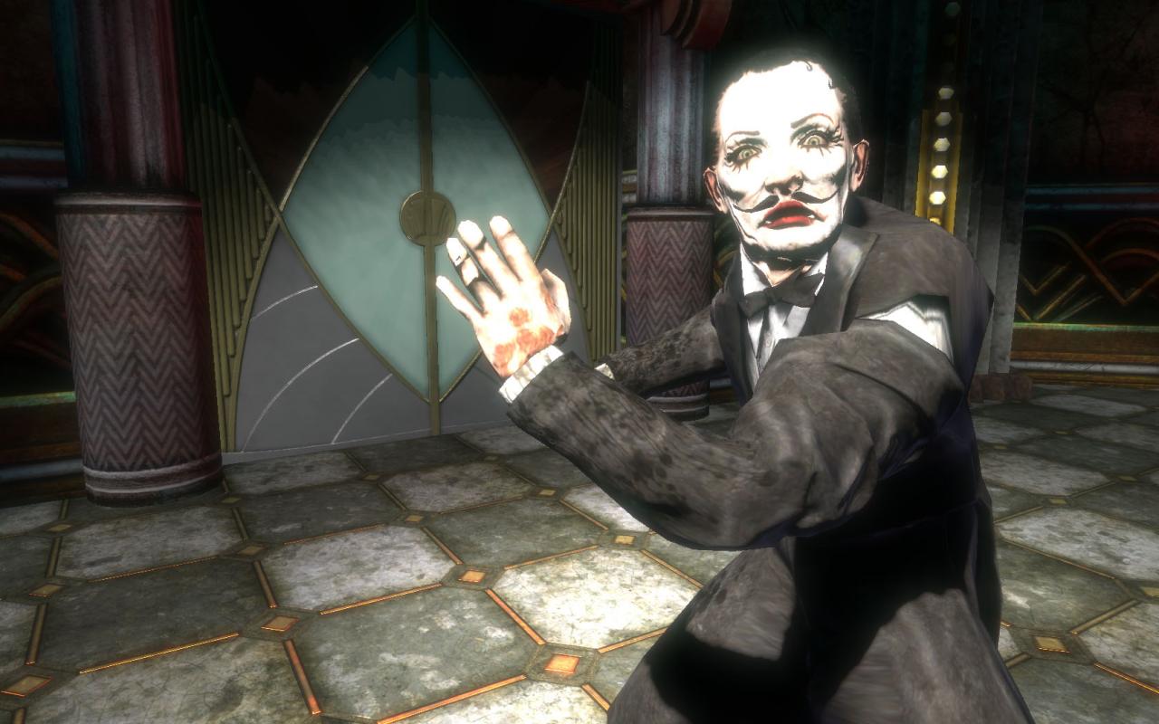 [03/12/2010] Sander Cohen aus BioShock - Viele Bewohner der Unterwasserstadt Rapture verloren durch eine Überdosis ADAM den Verstand. Künstler Sander Cohen blieb nicht verschont. Seine gekränkte Seele geistert seitdem durch das Theaterviertel der Stadt. 