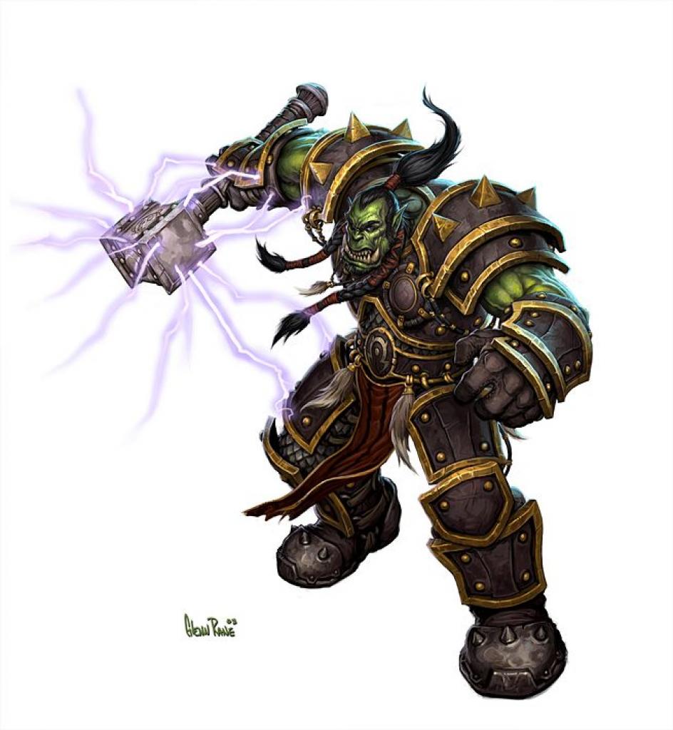 [29/12/2010] Als Befreier der Orcs braucht Thrall in Warcraft auch eine entsprechende Waffe. Was für ein Glück, dass ihm daher der Schicksalshammer stets zur Seite steht.