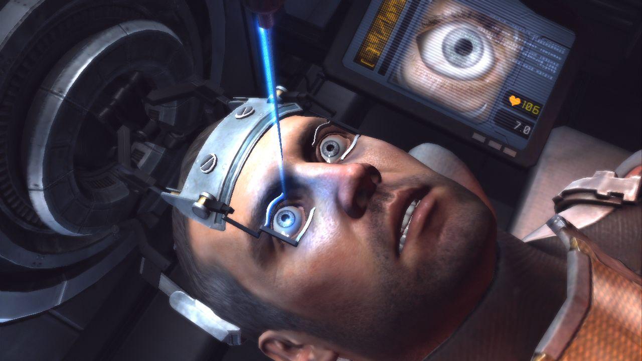 [14/01/2011] Komplettlösung zu Dead Space 2 mit Tipps, Tricks, Cheats: Augenoperation - Im späteren Spielverlauf ist viel Feingefühl erforderlich.