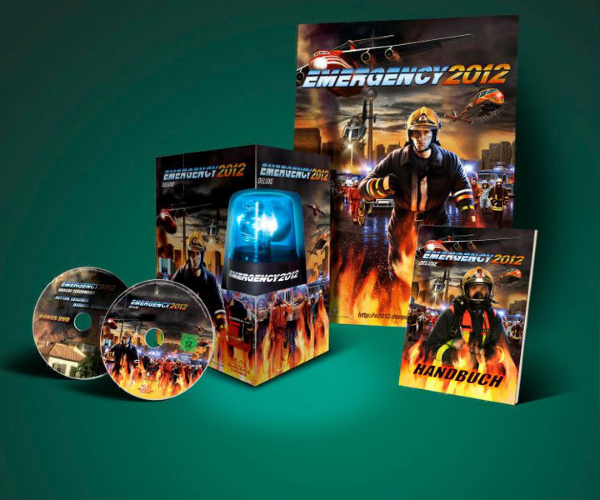 [28/01/2011] Platz 16: Die Deluxe-Edition von Emergency 2012 enthielt ein Poster, eine Dokumentations-DVD über spektakuläre Feuerwehreinsätze, eine Multiplayerkarte, 3 zusätzliche Missionen und ein schickes USB-Blaulicht - ihr habt den Inhalt mit 3 Stimmen (0,7%) bedacht.