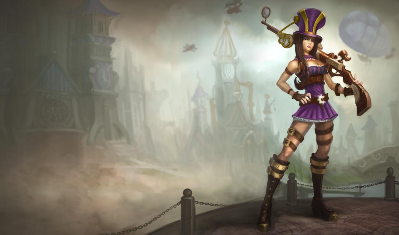 [04/01/2011] Das Outfit von Caitlyn aus League of Legends im Steam-Punk-Stil ist ja eigentlich ganz nett, der Zylinder in größe XXL geht aber leider gar nicht.