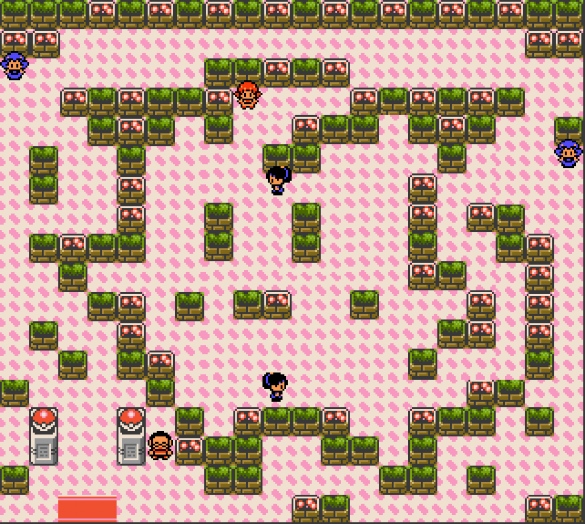 [18/01/2011] In Pokémon Gold/Silber ergeben die einzelnen Blöcke des Goldenrod City Gym den Pokemon Clefairy. Ihr erkennt's nicht? Vielleicht hilft euch dieser Link: http://is.gd/wGc74D