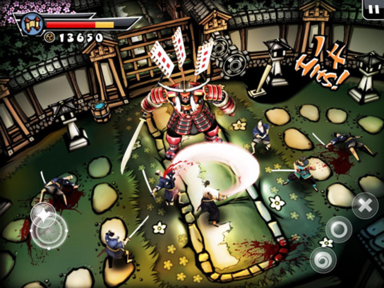 [05/01/2011] Wir zeigen euch für iPad und iPhone 5 Spiele, die den großen Gegenstücken in Nichts nachstehen. Hier im Bild: Samurai II: Vengeance für iPhone & iPad