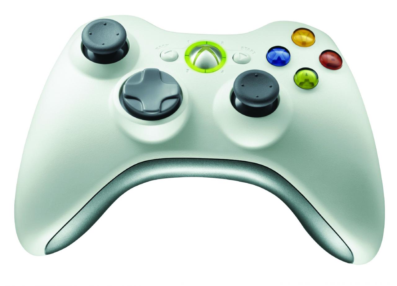 [21/01/2011] Der Xbox360 Controller (auch in schwarz zu haben): bei der wireless-Version ist der Zusatz 