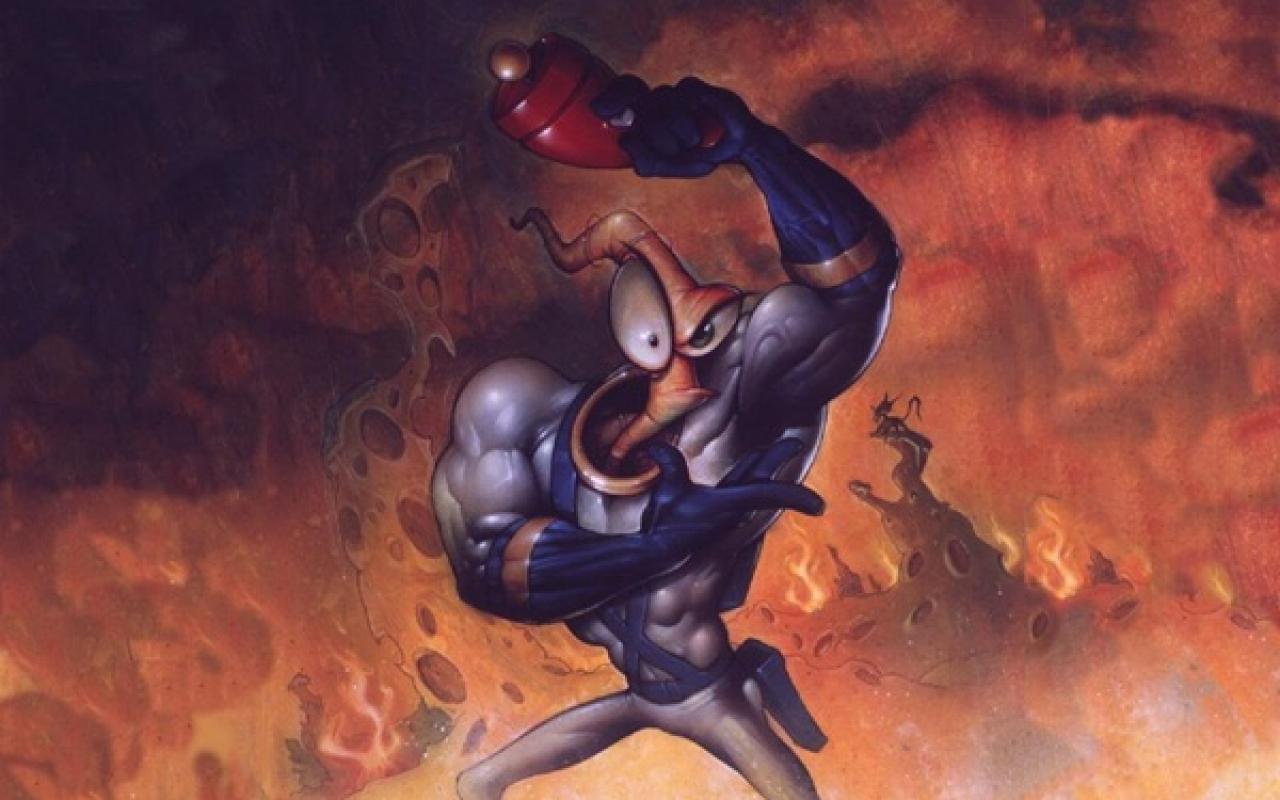 [14/01/2011] Earthworm Jim, der Regenwurm im Raumanzug ist einer der seltsamsten Helden, den die Game-Welt je gesehen hat. Jim kann seinen Kopf außerdem als Peitsche benutzen um seine Gegner zu bekämpfen.
