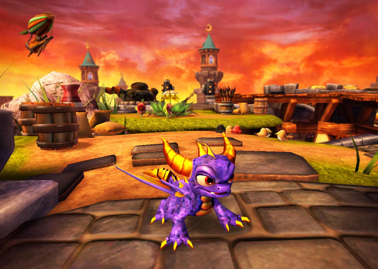 [12/02/2011] Nicht erst seit den Skylanders zählt Spyro zu den beliebtesten Jump 'n' Run-Helden aller Zeiten. Bereits auf der Playstation heizte der violette Jungdrache mit dem Feueratem seinen Gegnern ordentlich ein. Als einer der wenigen Drachen, die den Umgang mit sämtlichen Elementen beherrschen, gehört er einer sehr seltenen Spezies an. Während seiner Abenteuer wird er stets von der Libelle Sparx unterstützt.