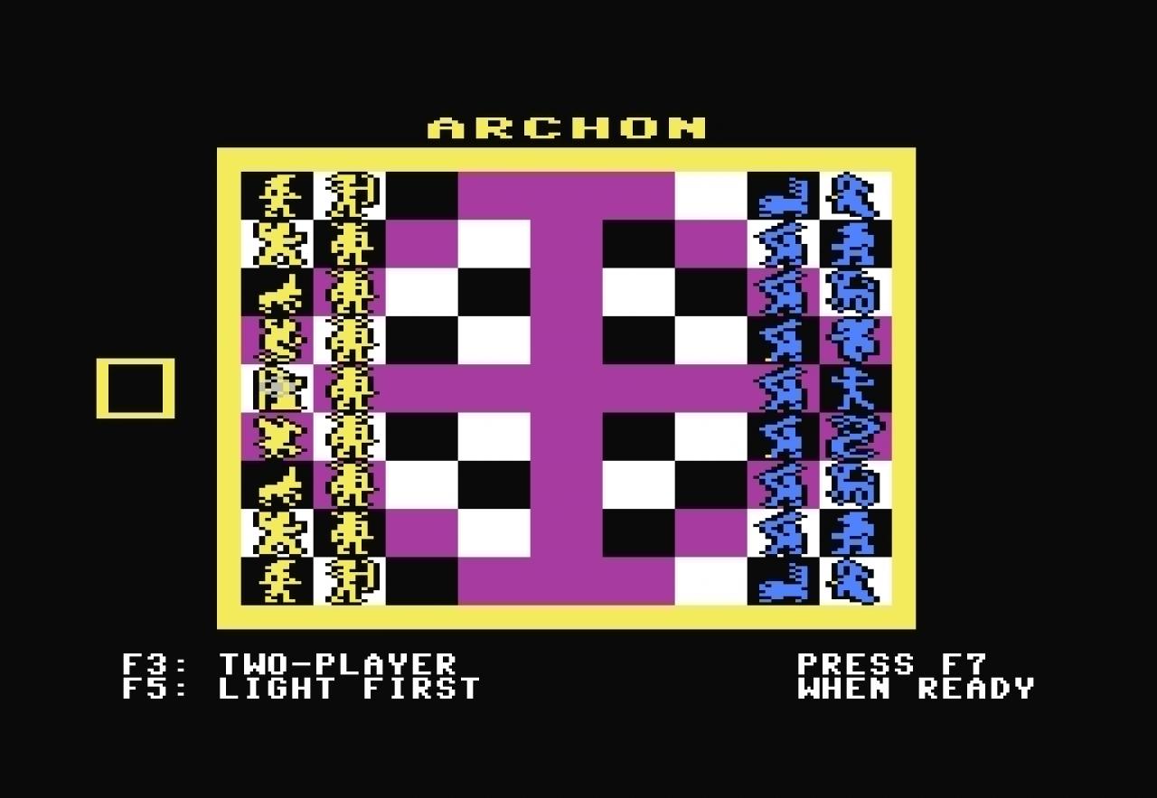 [10/02/2011] Archon The Light and the Dark 1984 Ingame