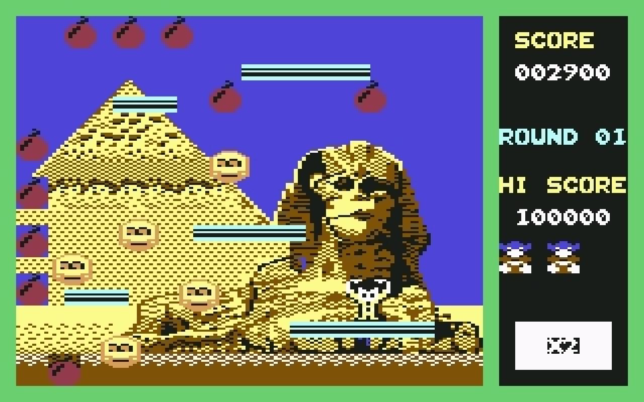 [10/02/2011] Bomb Jack 1986 Ingame
