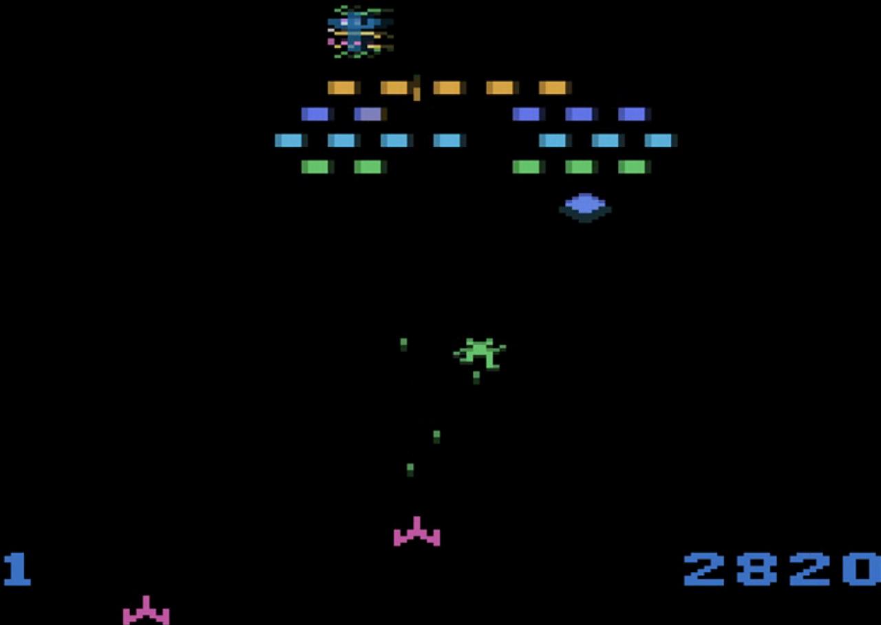 [24/02/2011] Nein, auf diesem Bild seht ihr nicht etwa den berühmten Spielhallenklassiker Space Invaders. Sondern den Klon des Spiels, der - kein Scherz - auf den Namen 