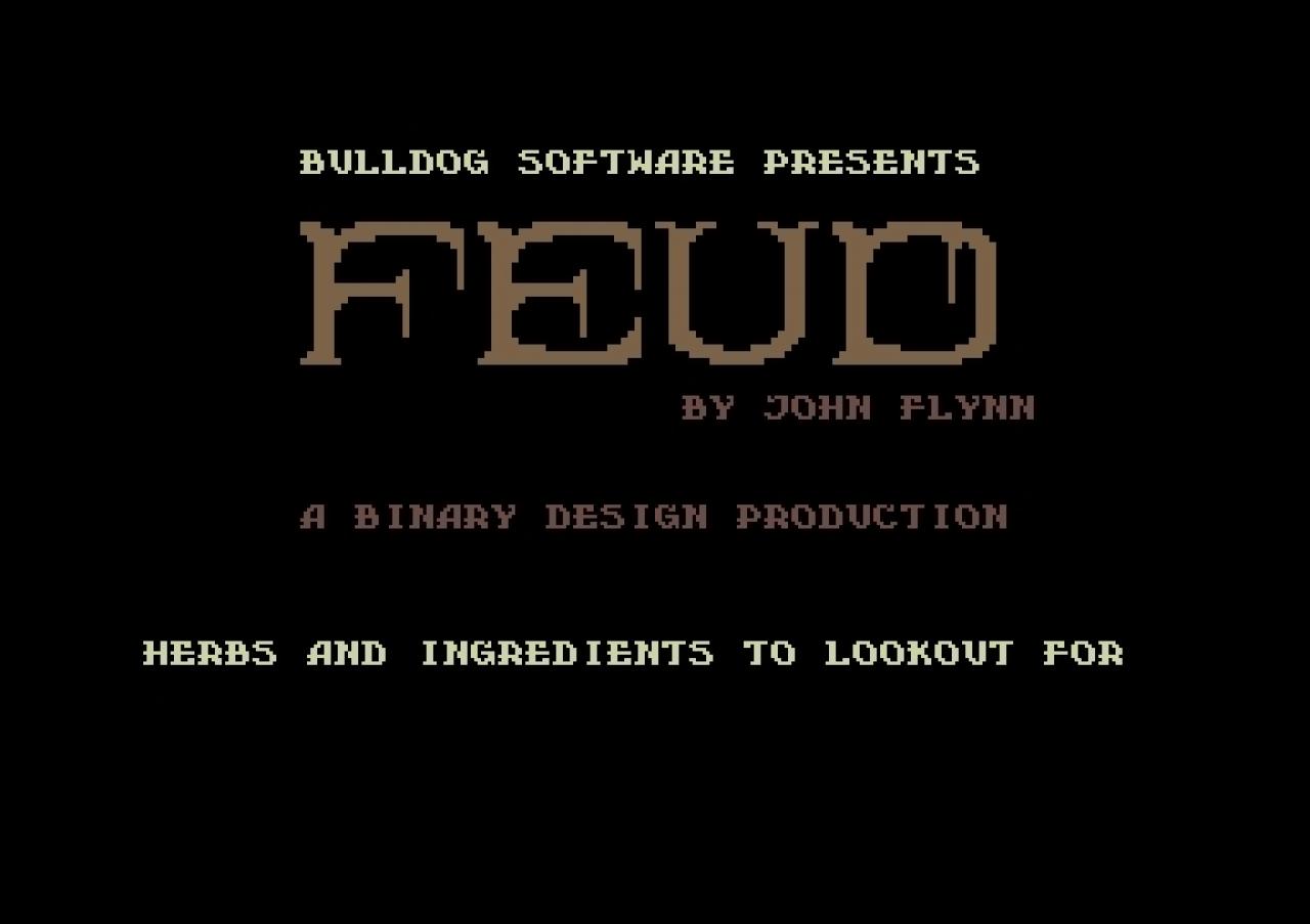 [10/02/2011] Feud 1987 Startbildschirm