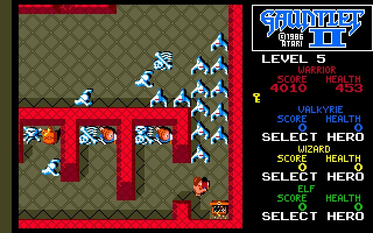 [16/02/2011] Gauntlet II Amiga Ingame 1989