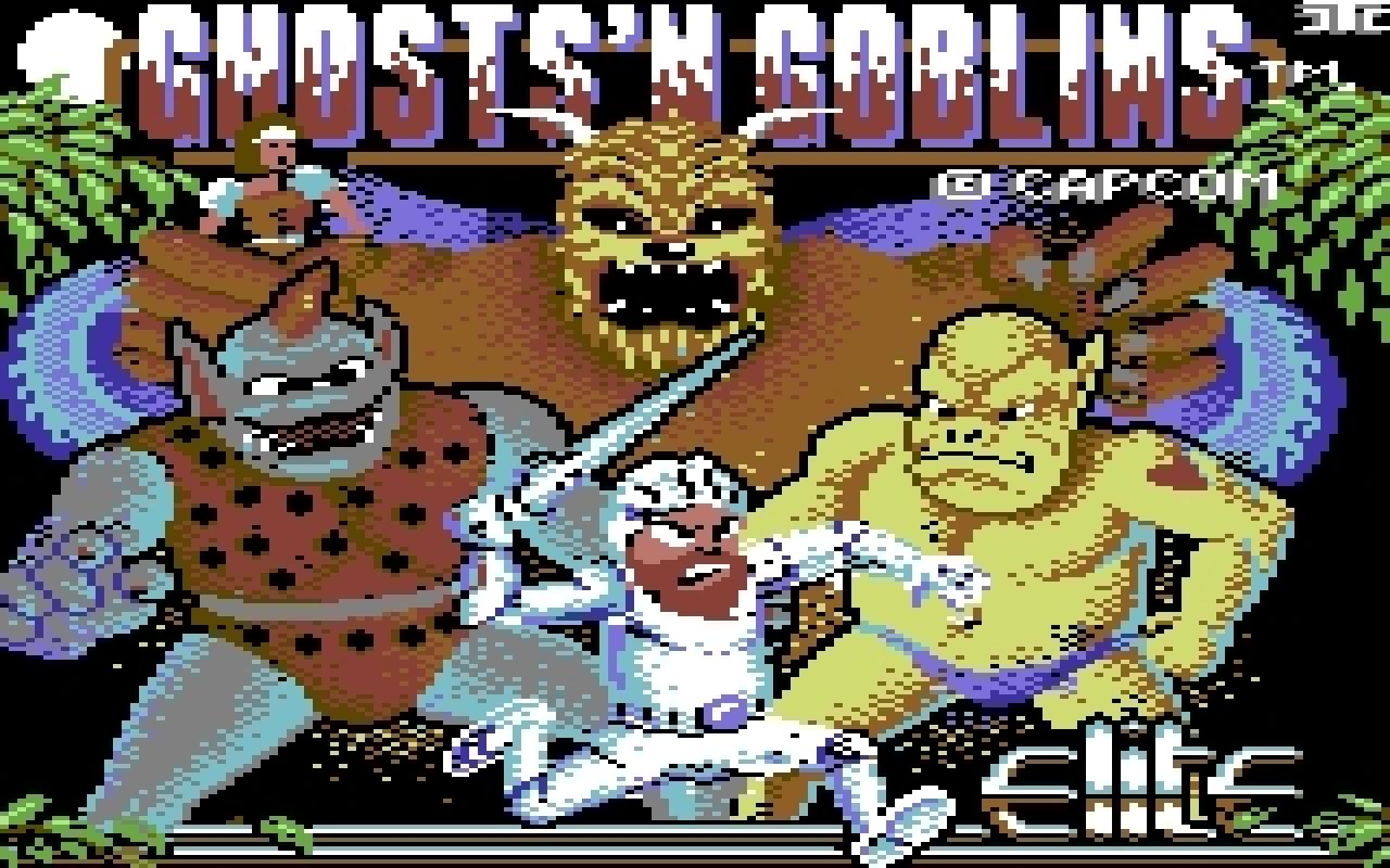[10/02/2011] Ghosts N Goblins 1986 Startbildschirm