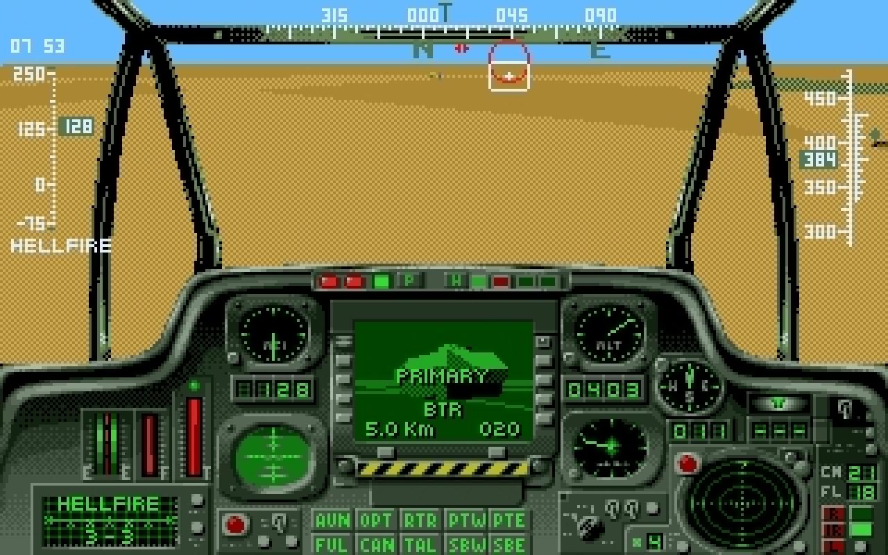 [16/02/2011] Gunship 2000 Amiga Ingame 1992 