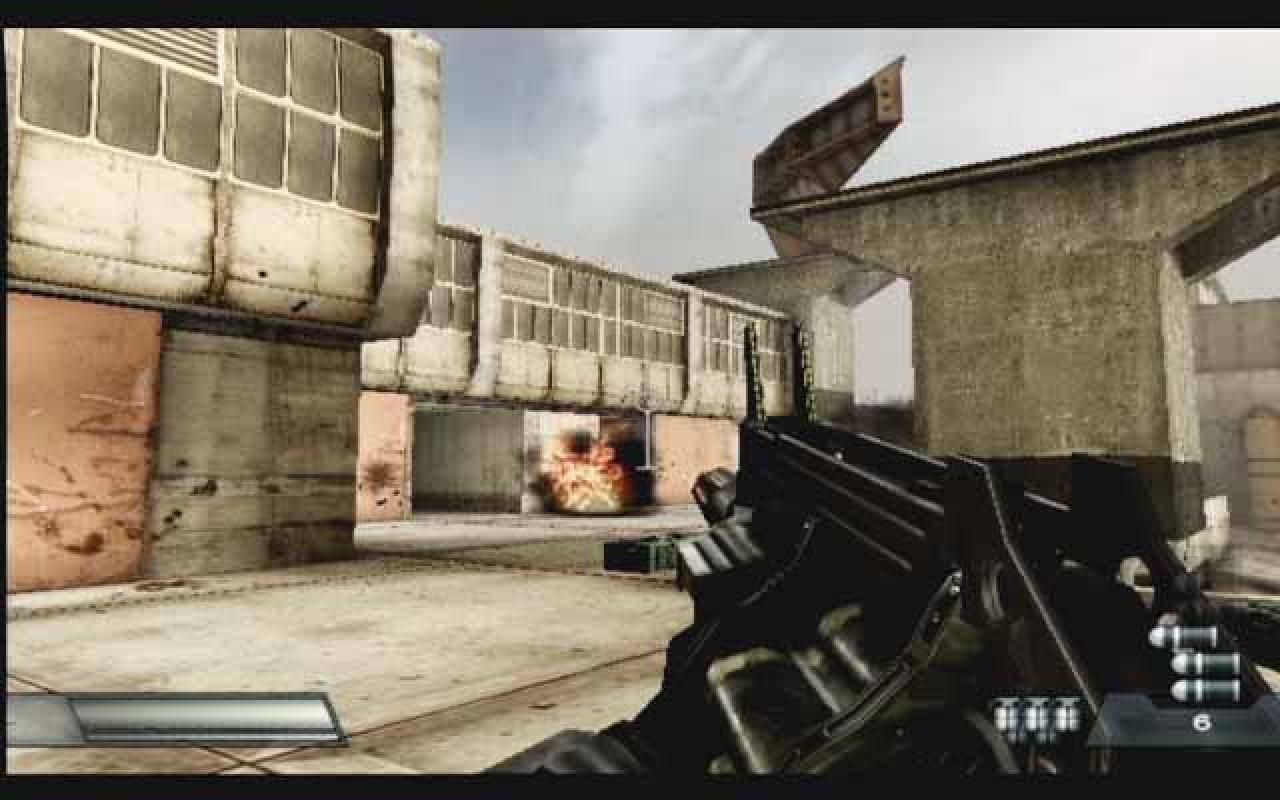 [03/02/2011] Schon damals standen in Killzone wuchtige Waffen im Vordergrund. Im Bild: Killzone 1