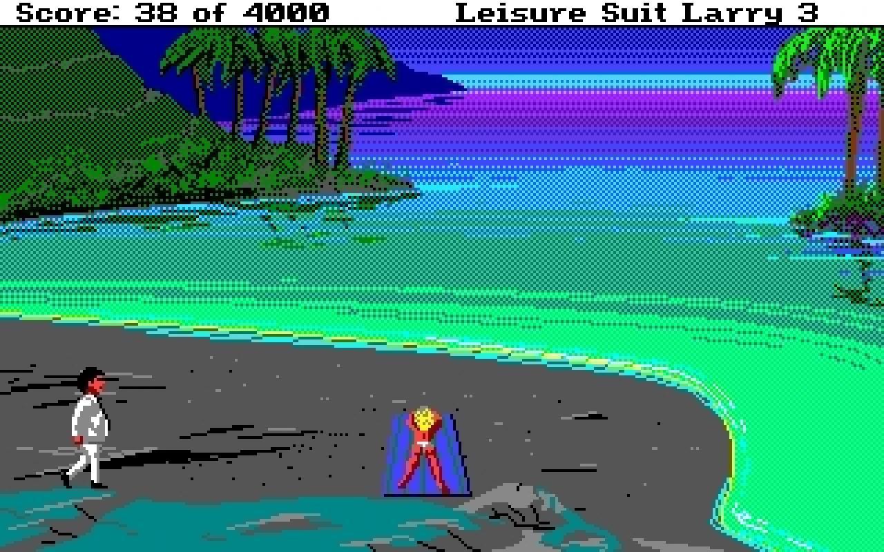 [16/02/2011] Leisure Suit Larry III Amiga Ingame 1990