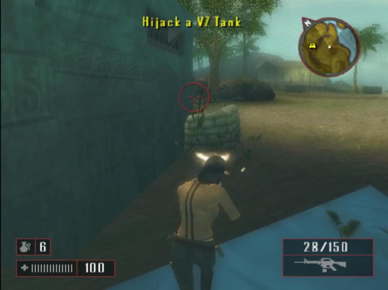[16/02/2011] Mercenaries 2 - Was Electronic Arts und Pandemic Studios hier abgeliefert haben, grenzt schon an schamloser Abzocke. Dass die PS2-Fassung auf technisch wackligen Füßen steht, sei verziehen. Aber mussten die krassen Grafik - und Programmfehler (siehe Bild) sein?