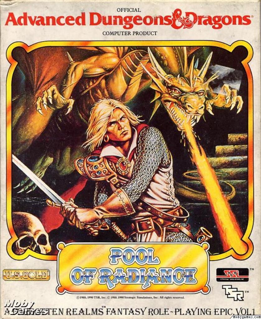 [10/02/2011] Pool of Radiance 1988 Cover