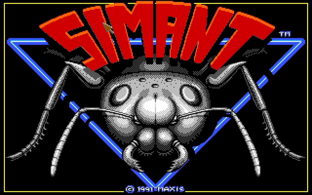 [16/02/2011] SimAnt Amiga Startbildschirm 1992 