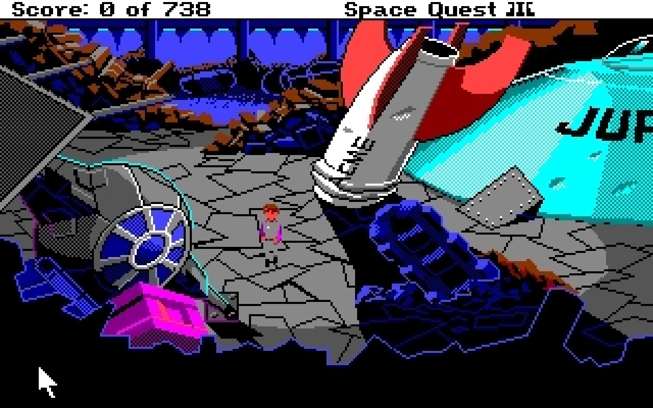 [16/02/2011] Space Quest III Amiga Ingame 1989 