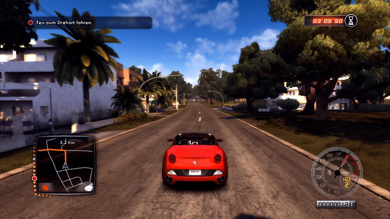 [04/02/2011] ....doch die neue Insel Hawaii bietet deutlich mehr fürs Auge. Im Bild: Test Drive Unlimited 2