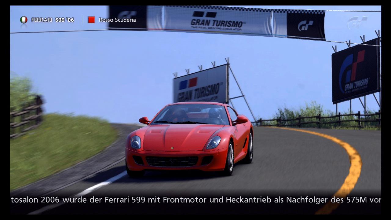 [08/02/2011] Auto: Ferrari 599 Spiel: Gran Turismo 5