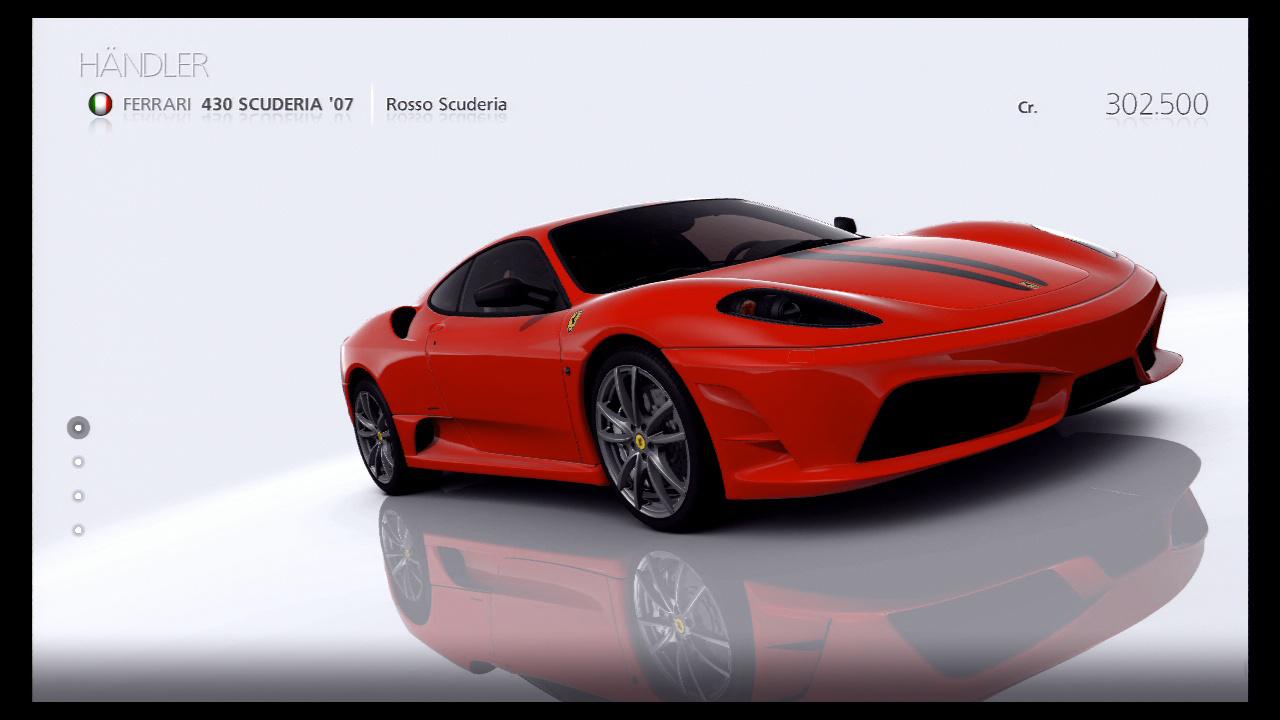 [08/02/2011] Auto: Ferrari Scuderia 430 Spiel: Gran Turismo 5