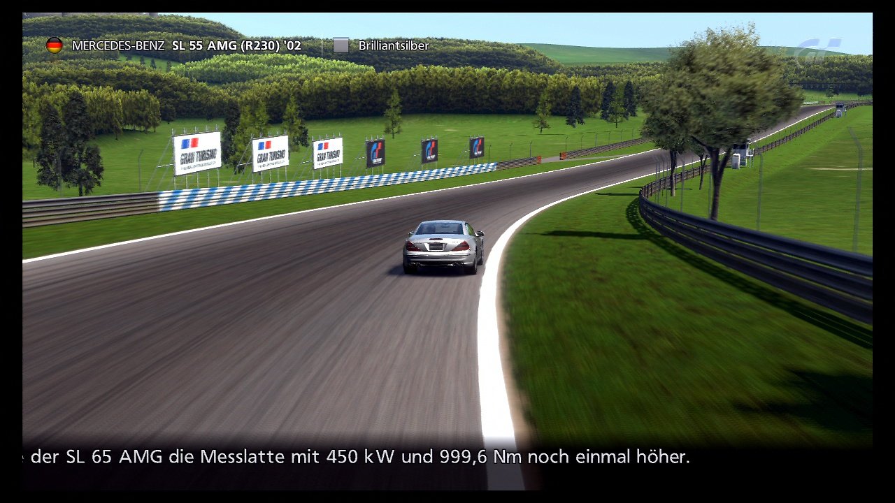 [08/02/2011] Auto: Mercedes Benz SLK 55 AMG Spiel: Gran Turismo 5