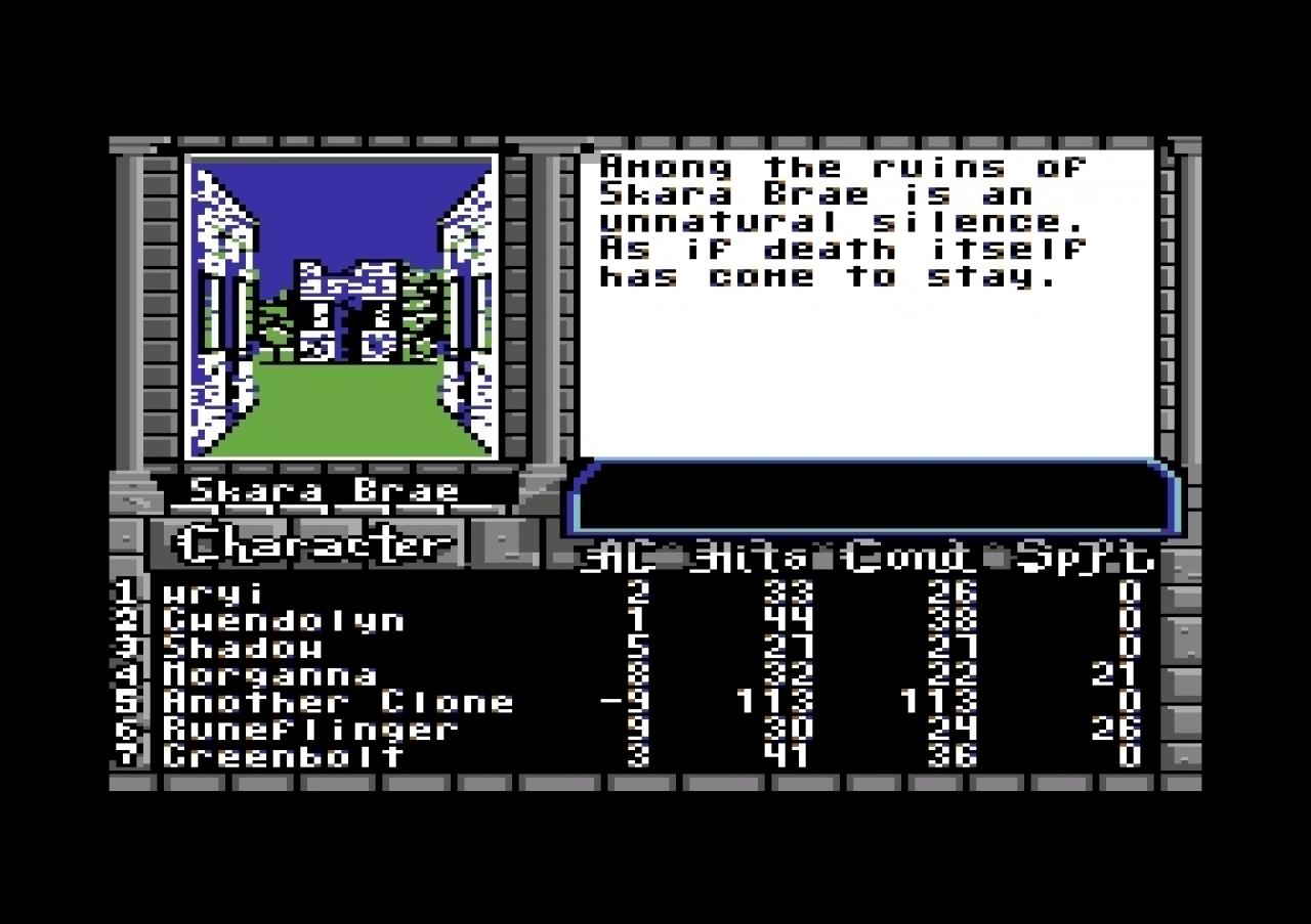 [10/02/2011] The Bards Tale III Thief of Fate 1988 Ingame
