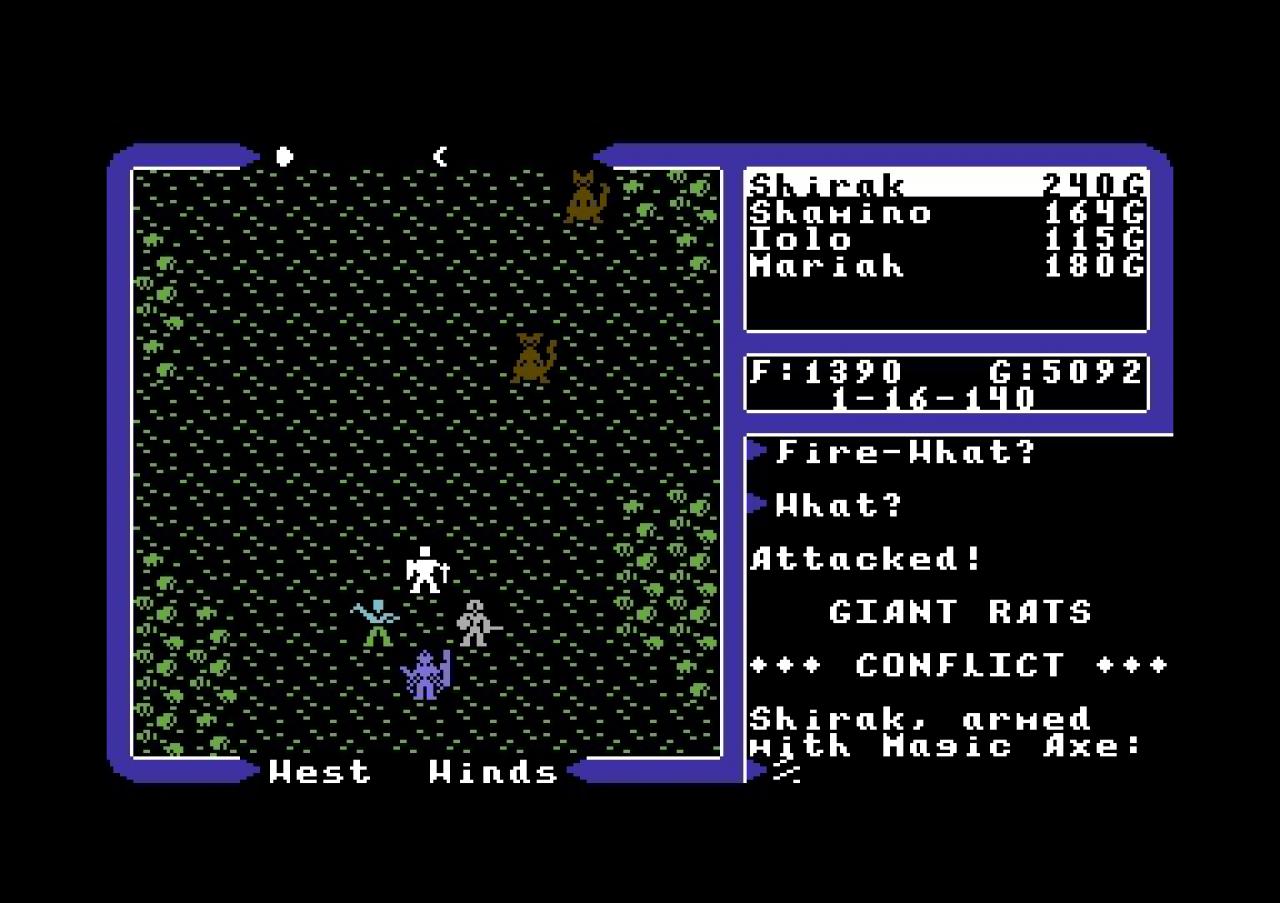 [10/02/2011] Ultima V Warriors of Destiny 1988 Ingame