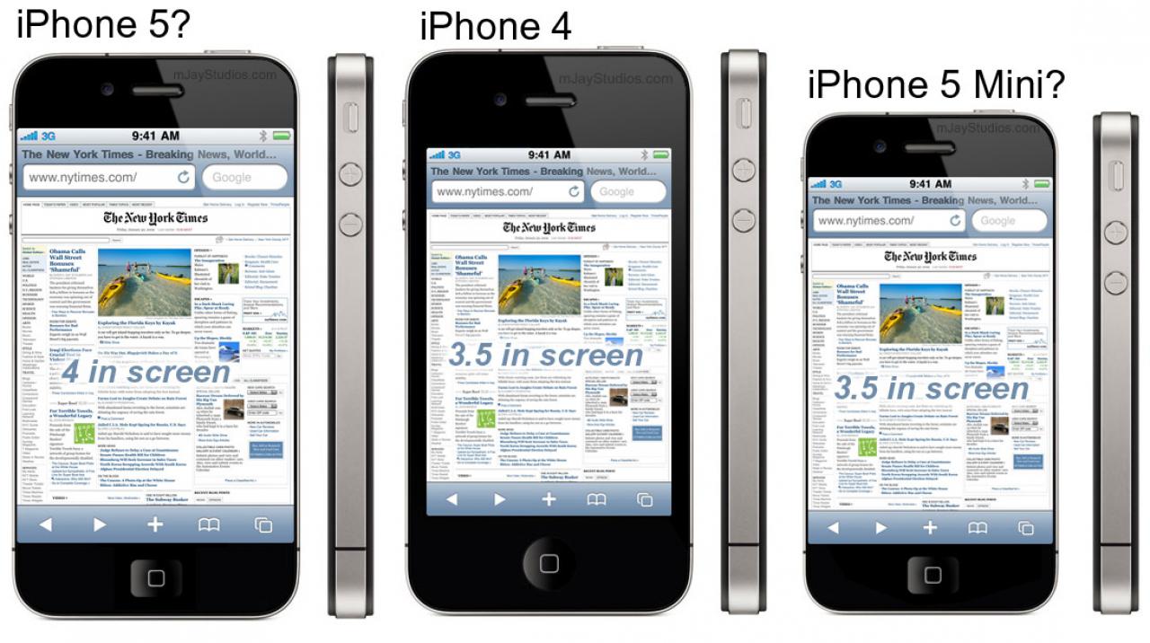 [17/02/2011] iPhone nano: Den jüngsten Gerüchten zufolge plant Apple, neben dem 