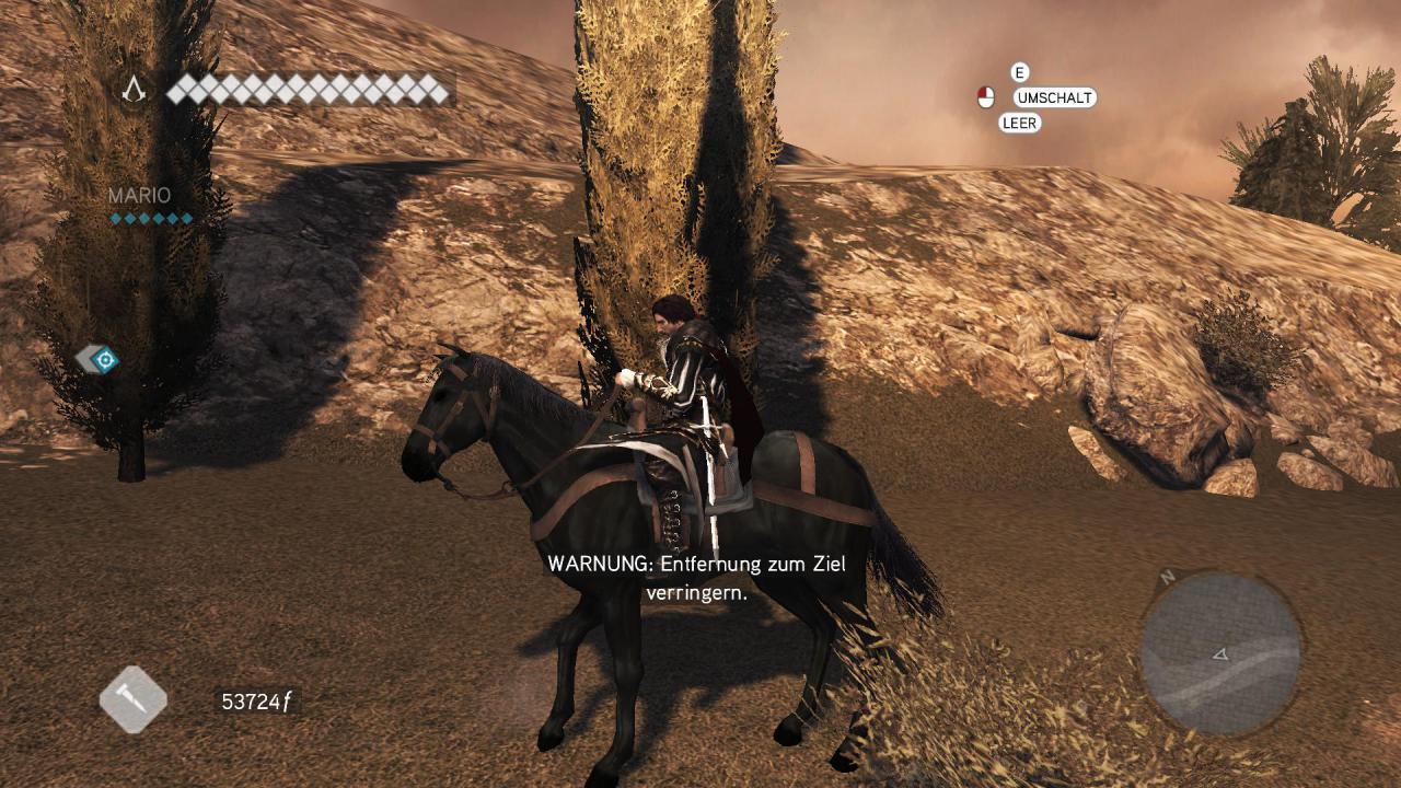 [16/03/2011] Assassin's Creed: Brotherhood (PC) mit minimalen Einstellungen.