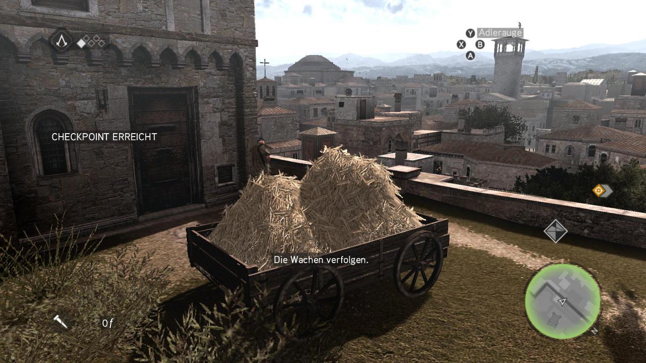[16/03/2011] Assassin's Creed: Brotherhood (PC) mit minimalen Einstellungen.