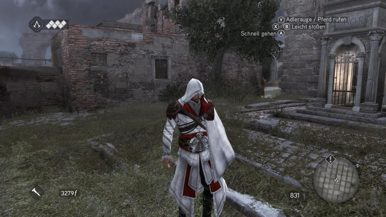[16/03/2011] Assassin's Creed: Brotherhood (PC) mit maximalen Einstellungen.